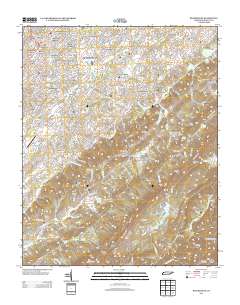 Blockhouse 2013 topographic map thumbnail