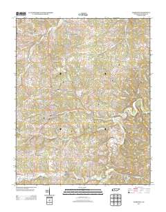 Charlotte 2013 topographic map thumbnail