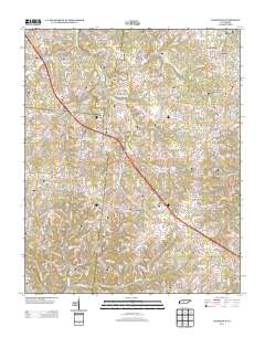 Craigfield 2013 topographic map thumbnail