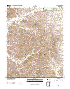 Clayton 2013 topographic map thumbnail