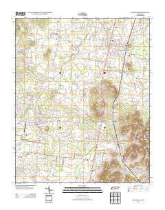 Fosterville 2013 topographic map thumbnail