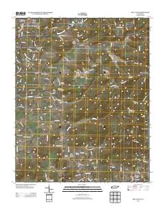 Dry Valley 2013 topographic map thumbnail