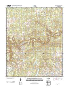 Fox Creek 2013 topographic map thumbnail