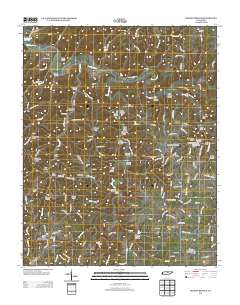 Dodson Branch 2013 topographic map thumbnail