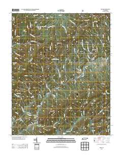 Doe 2013 topographic map thumbnail