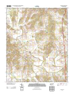 Elkton 2013 topographic map thumbnail