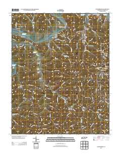 Gainesboro 2013 topographic map thumbnail