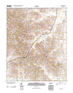 Gates 2013 topographic map thumbnail