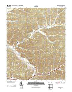 Bucksnort 2013 topographic map thumbnail