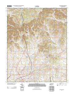 Gallatin 2013 topographic map thumbnail