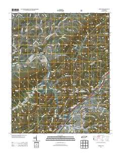 Erwin 2013 topographic map thumbnail