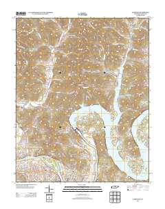 Carthage 2013 topographic map thumbnail
