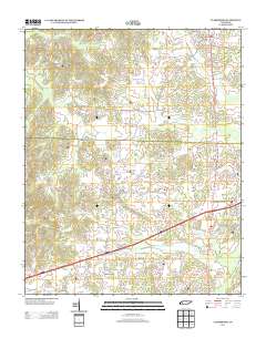Clarksburg 2013 topographic map thumbnail