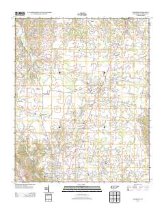 Ethridge 2013 topographic map thumbnail