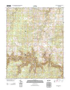 Jones Knob 2013 topographic map thumbnail