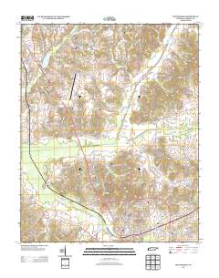 Huntingdon 2013 topographic map thumbnail