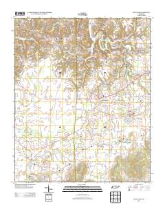 Huntland 2013 topographic map thumbnail