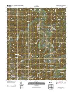 Harpeth Valley 2013 topographic map thumbnail