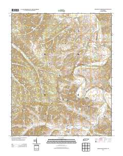 Greenfield Bend 2013 topographic map thumbnail