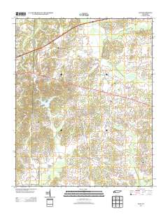 Juno 2013 topographic map thumbnail