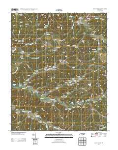 Halls Creek 2013 topographic map thumbnail