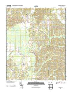 Hornsby 2013 topographic map thumbnail