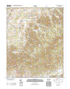 Keenburg 2013 topographic map thumbnail