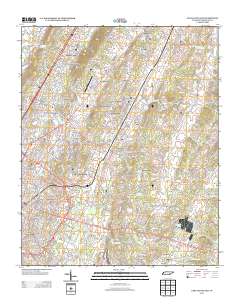 East Cleveland 2013 topographic map thumbnail
