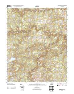 Hebbertsburg 2013 topographic map thumbnail