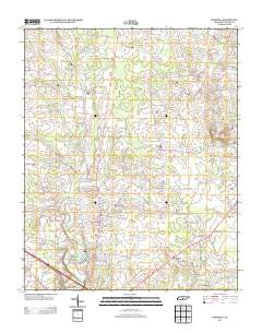 Fredonia 2013 topographic map thumbnail