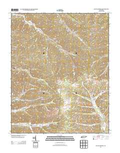 Graves Spring 2013 topographic map thumbnail