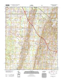 East Ridge 2013 topographic map thumbnail