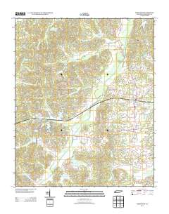 Middleton 2013 topographic map thumbnail