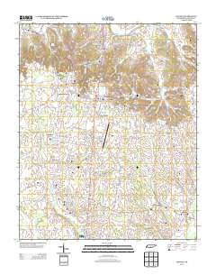 Lincoln 2013 topographic map thumbnail