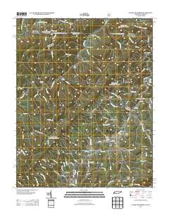 Laurel Bloomery 2013 topographic map thumbnail