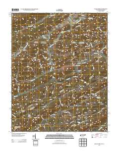 Kyles Ford 2013 topographic map thumbnail
