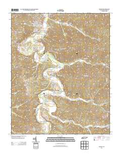 Linden 2013 topographic map thumbnail