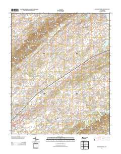 Madisonville 2013 topographic map thumbnail