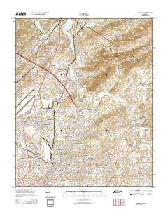 Maryville 2014 topographic map thumbnail