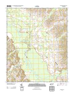 Mercer 2013 topographic map thumbnail