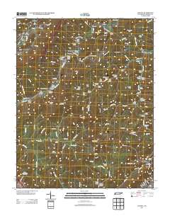 Ivydell 2013 topographic map thumbnail