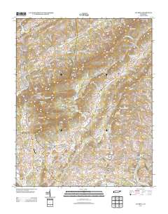Luttrell 2013 topographic map thumbnail
