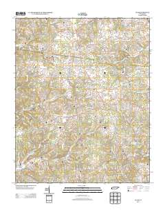 Lyles 2013 topographic map thumbnail