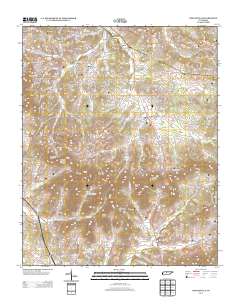 Nolensville 2013 topographic map thumbnail