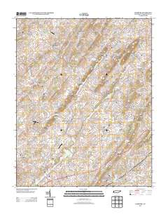 Leesburg 2013 topographic map thumbnail