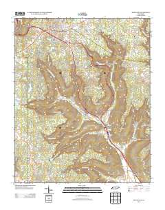 Monteagle 2013 topographic map thumbnail