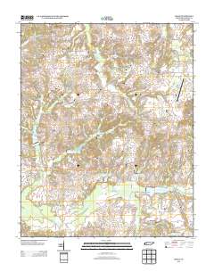 Osage 2013 topographic map thumbnail