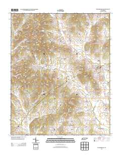 Petersburg 2013 topographic map thumbnail
