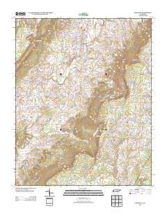 Pikeville 2013 topographic map thumbnail
