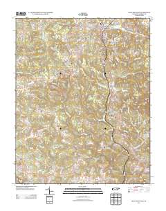 Pilot Mountain 2013 topographic map thumbnail